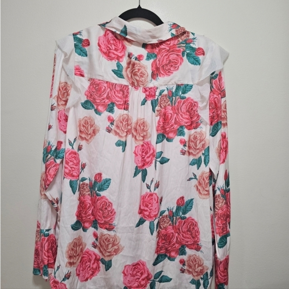 NWT Free People Charlotte Blouse Size XS - Picture 6 of 7